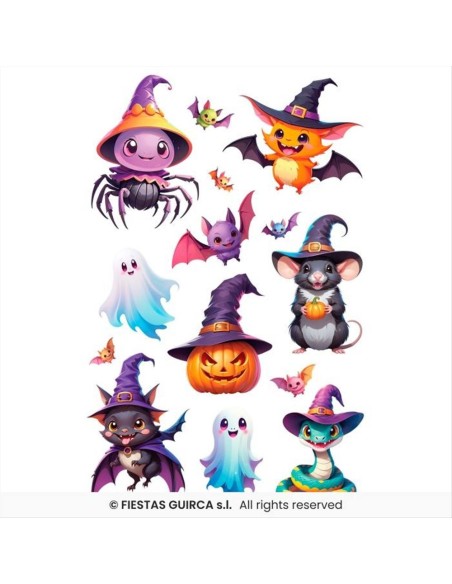 Adesivi di Halloween - Decorazioni Spettrali per Feste e Casa