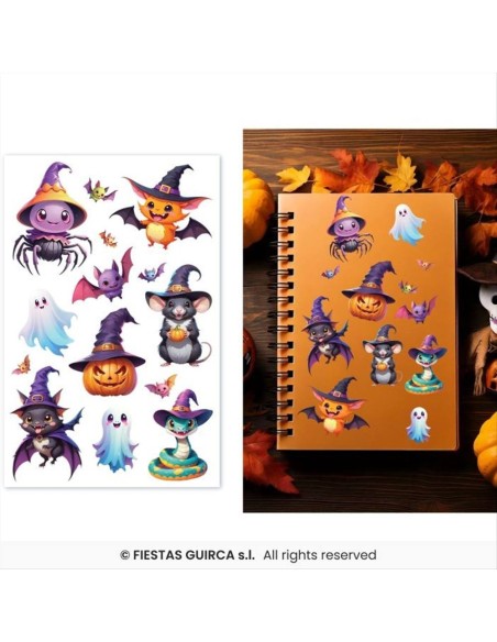 Adesivi di Halloween - Decorazioni Spettrali per Feste e Casa
