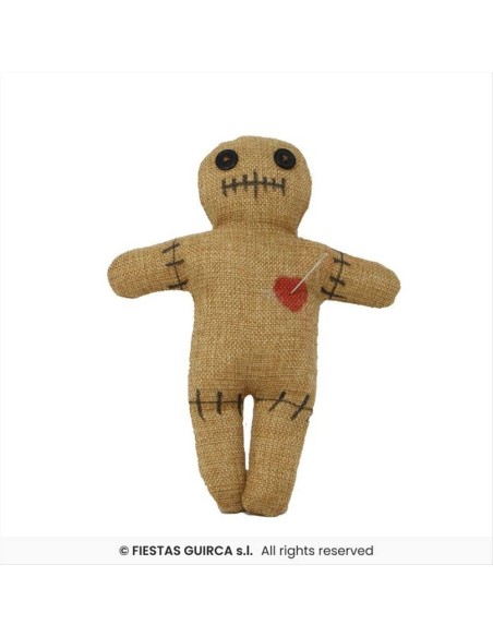 Bambolotto Voodoo H25cm - Decorazione Horror Halloween 🪡👻