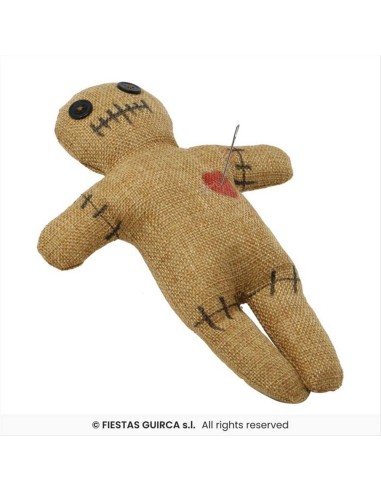 Bambolotto Voodoo H25cm - Decorazione Horror Halloween 🪡👻