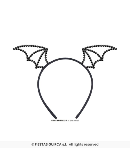 Cerchietto in Metallo con Strass – Pipistrello o Gattino 🎃✨