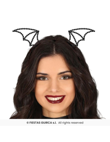 Cerchietto in Metallo con Strass – Pipistrello o Gattino 🎃✨