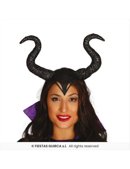 Cerchietto Fata Malvagia H40cm - Accessorio Halloween 🎃🧙‍♀️