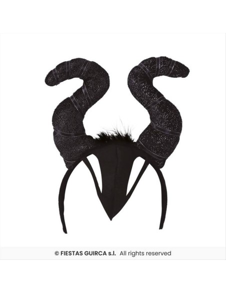 Cerchietto Fata Malvagia H40cm - Accessorio Halloween 🎃🧙‍♀️