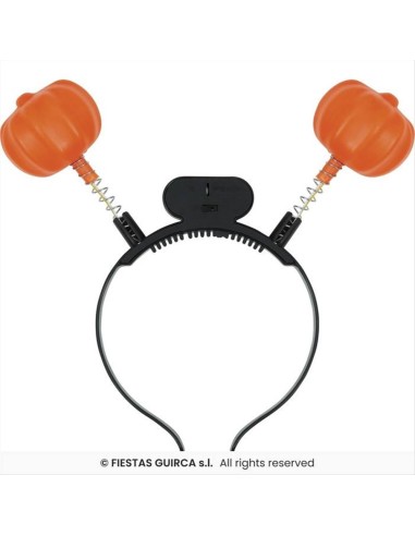 Cerchietto Zucche con LED -  Accessorio Halloween Luminoso 🎃✨