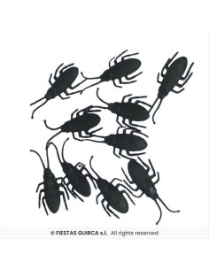 Scarafaggi Finti 7cm - Confezione 10pz per Scherzi e Halloween 🪳👻