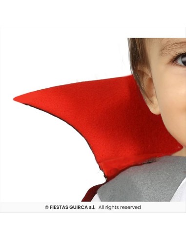 Costume Baby Vampiro Dracula - Taglie dai 12-24 Mesi con Mantello