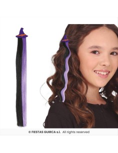 Ciocca con Clip Halloween 40cm - 4 Modelli Colorati