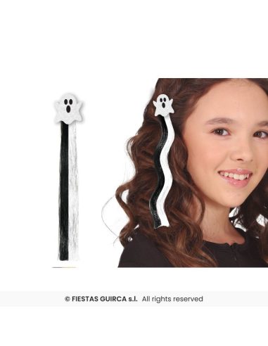 Ciocca con Clip Halloween 40cm - 4 Modelli Colorati