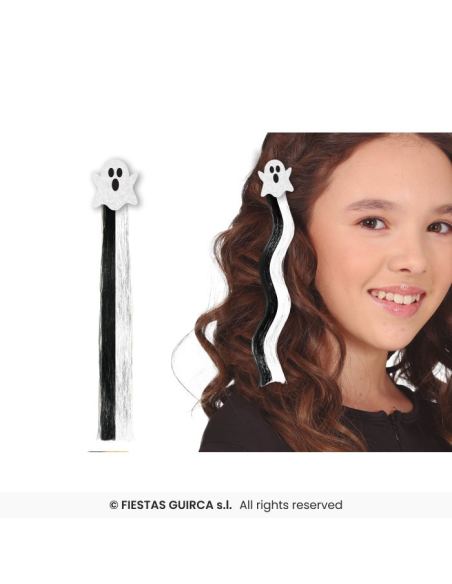 Ciocca con Clip Halloween 40cm - 4 Modelli Colorati