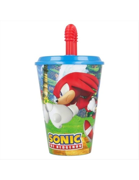 Bicchiere con cannuccia pieghevole 430ml Sonic – Bevi a tutta velocità