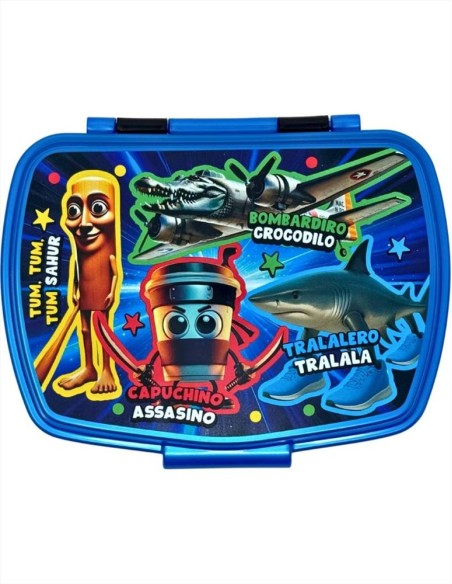 Portapranzo a Scomparto Unico Italian Brainrot - Ufficiale