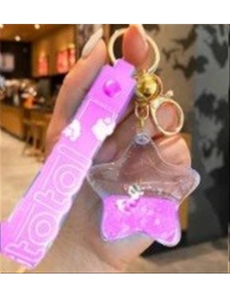 Portachiavi con Liquido STELLA con Animali Kawaii – 4 Modelli Adorabil