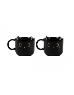 Set 2 Tazzine Espresso Gatto Nero 🐱 – Per un caffè da veri mici!