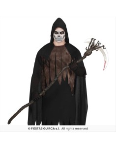 Falce della Morte Smontabile H150cm - Accessorio Halloween Horror 💀🔪 2