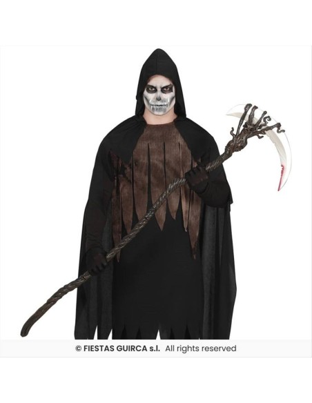 Falce della Morte Smontabile H150cm - Accessorio Halloween Horror 💀🔪