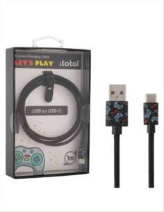 iTOTAL Cavo USB USB-C LET'S PLAY 🎮⚡