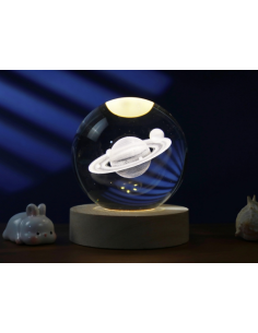 iTOTAL Lampada Sfera SATURNO – Globo LED Decorativo in 3 Misure 2