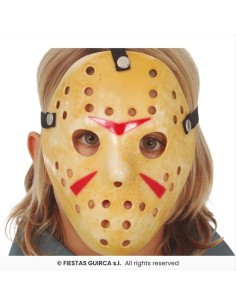 Maschera Hockey PVC Bambino – Travestimento Sportivo Halloween 🎭🏒