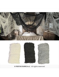 Ragnatela in Tela 76x288cm - Decorazione Halloween 🕸️👻