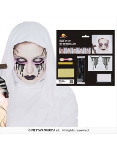 Set Trucco Suora Insanguinata 6pz - Make-up Horror Halloween 🎃🩸