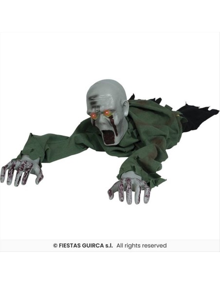 Zombie Strisciante H110cm – Con Luce, Suoni e Movimento 👻🧟‍♂️