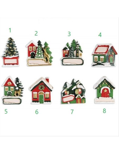 Magnete Natalizio Personalizzabile 🎄✨ - 8 Varianti Festive