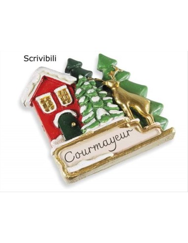 Magnete Natalizio Personalizzabile 🎄✨ - 8 Varianti Festive