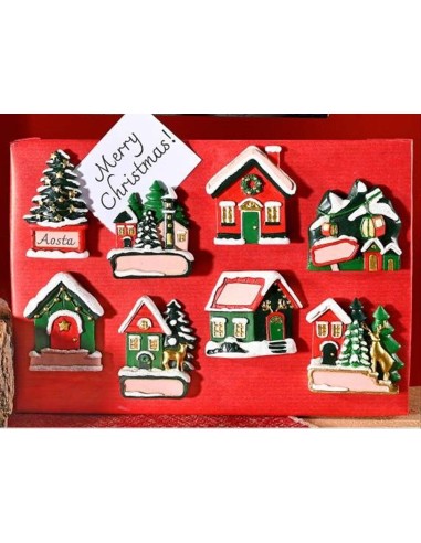 Magnete Natalizio Personalizzabile 🎄✨ - 8 Varianti Festive