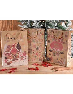 Busta grande 24x8x33H Pan di Zenzero - 3 varianti 2