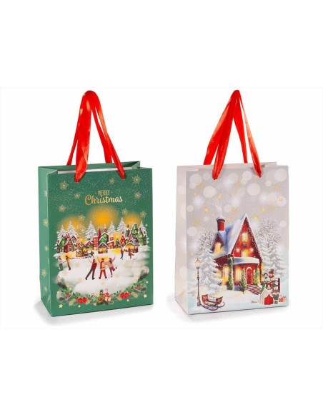 Busta grande Paesaggi Natalizi 🎄 - 2 Varianti, 18x8,5x24 cm