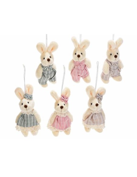 Coniglietto a da appendere - 6 modelli (1 pz) | Diamante Rosa