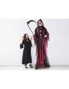 Tristo Mietitore con Luci e Suoni H230cm 💀🌑 Halloween 🎃👀 2