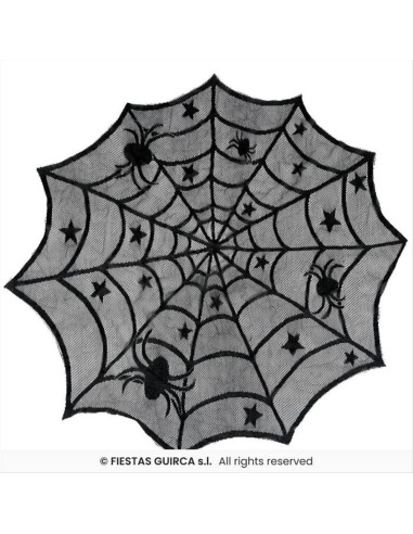 Tovaglia Ragnatela 100cm in PVC - Decorazione Tavola Halloween 🕸️👻
