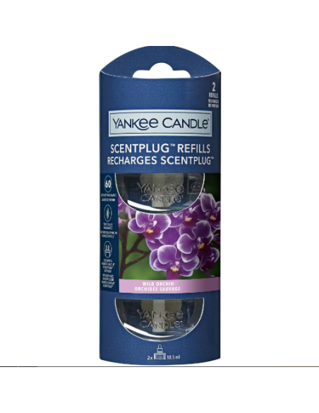 WILD ORCHID Ricarica per Diffusore Scentplug Yankee Candle