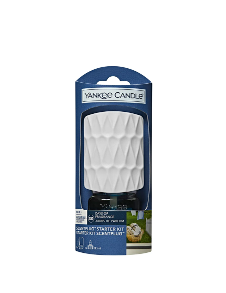 Diffusore elettrico ScentPlug Bianco – Clean Cotton ☁️✨ Diamante Rosa