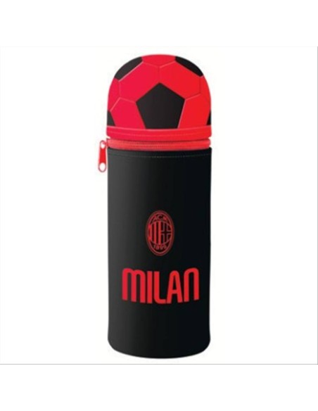 Astuccio in silicone MILAN Seven - Ufficiale, design sportivo ⚽❤️⚫