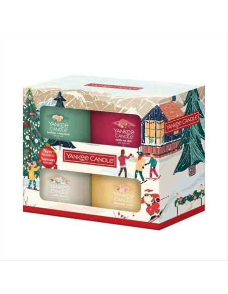 Yankee Candle Natale 25 Set 4 Votive Signature 37g 🎄✨