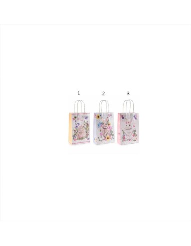 Busta regalo coniglietto - piccola - 3 modelli | Diamante Rosa
