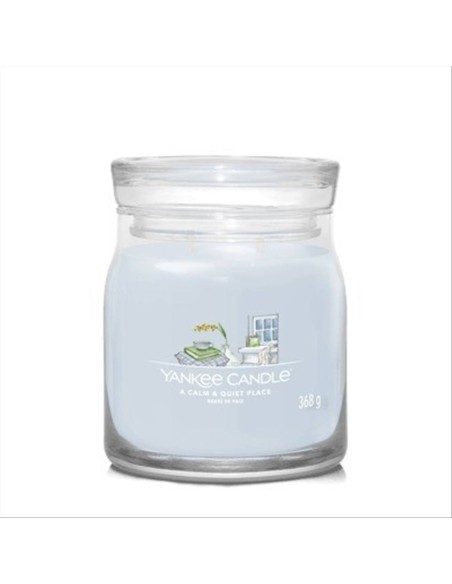 A CALM E QUIET PLACE Giara media 368gr Yankee Candle Signature