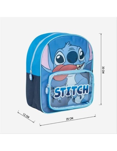 Zaino Stitch con tasca – 30 cm, comodo, capiente e super Disney!