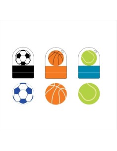 Timbro SPORT 🏀⚽🎾 – 3 Modelli: Football, Basketball, Tennis | iTOTAL