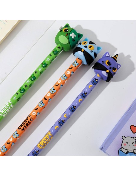 Matita 3D CREEPY VIBES iTOTAL - 3 varianti Kawaii