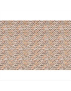 Foglio Mattoni 21x29,7cm My Village – Rivestimento per Villaggi Natali