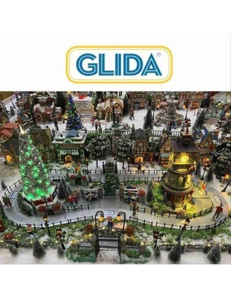 Foglio Pavimento Grigio 50x70cm My Village - Base Scenografica per Vil