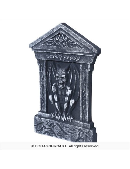 Lapide Gargoyle 52x35cm - Decorazione Cimitero Halloween 🪦👻