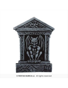 Lapide Gargoyle 52x35cm - Decorazione Cimitero Halloween 🪦👻 2