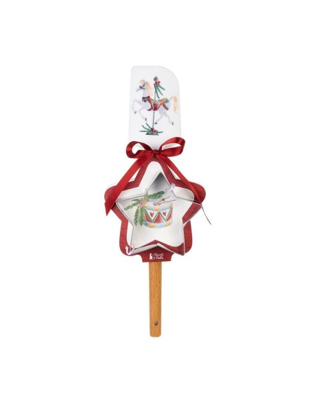 Set Spatola e Stampino 2pz Natalizio – 3 varianti -  Collezione La Gio