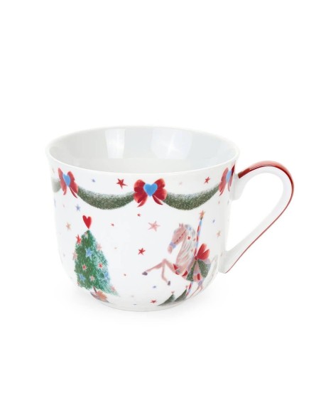 Tazza Mug 370ml in Porcellana 2 modelli – Collezione La Giostra di Ame