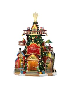 The Tannenbaum Tower 55311 Lemax – Torre Natalizia Illuminata Santa’s 